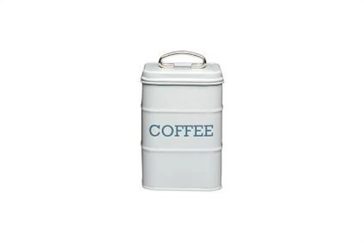 Living Nostalgia Coffee Canister Grey 3 Living Nostalgia Coffee Canister Grey