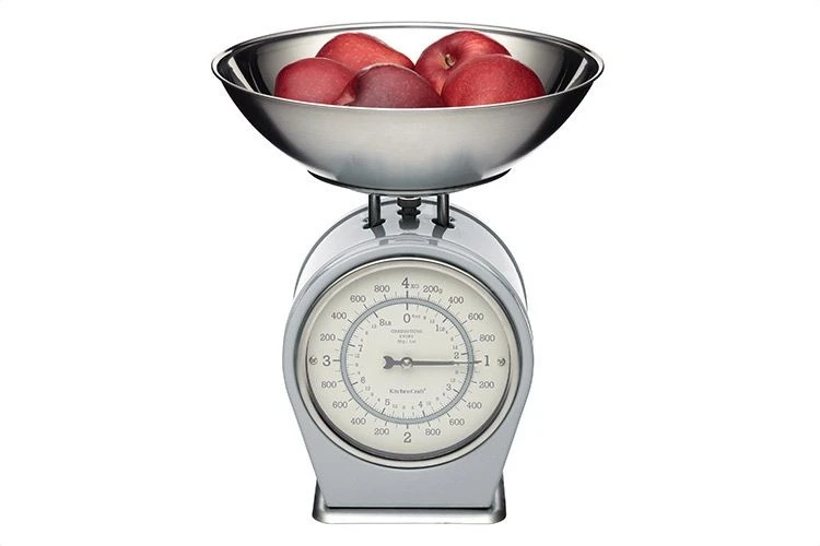 Living Nostalgia Mechanical Scale 4kg Grey 3 Living Nostalgia Mechanical Scale 4kg Grey