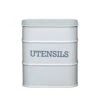 Living Nostalgia Utensil Storage Pot Grey 1 Living Nostalgia Utensil Storage Pot Grey -Household Items Shop 11628 22148