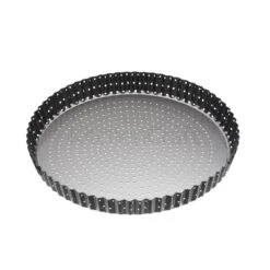 Masterclass Non-Stick Crusty Bake Fluted Round Flan/Quiche Tin 28cm