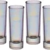 Barcraft Lustre Tall Shot Glasses Set Of 4 60ml -Household Items Shop 20615 20717