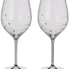 Dartington Glitz Goblet Wine Glasses Pair -Household Items Shop 23272 20086