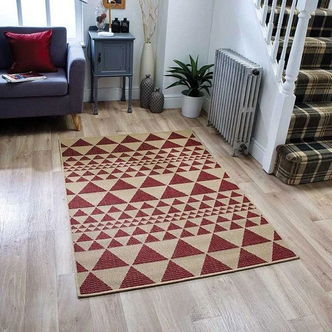 Oriental Weavers Moda Prism Red Rug 4 Oriental Weavers Moda Prism Red Rug - Image 2