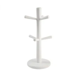 Pride Of Place 6 Peg Mug Tree White