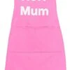 No.1 Mum Apron Pink