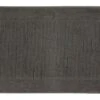 Christy Supreme Terry Towelling Bath Mat Graphite -Household Items Shop 27051 39844