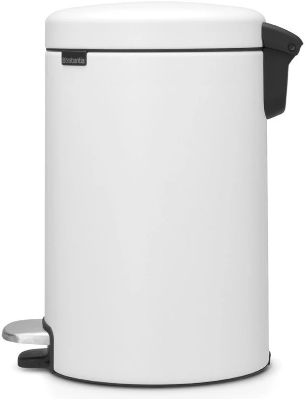 Brabantia Pedal Bin White 12L 4 Brabantia Pedal Bin White 12L - Image 2