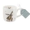 Wrendale 'Good Hare Day' Hare Mug 310ml -Household Items Shop 28947 18446