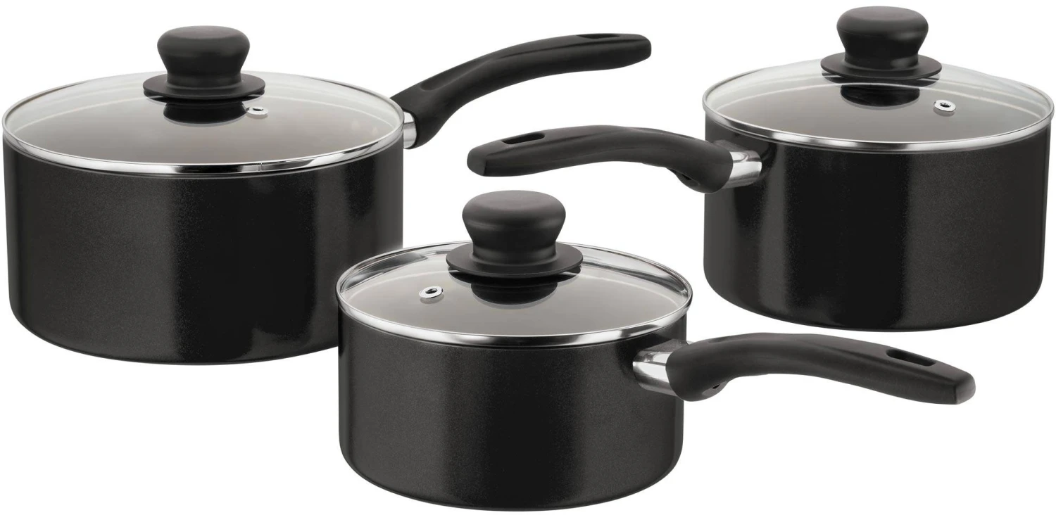 Judge Radiant 3 Piece Pan Set Black 3 Judge Radiant 3 Piece Pan Set Black