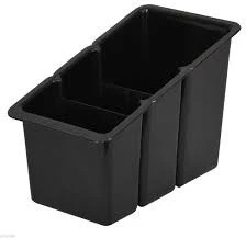Delfinware Cutlery Box Black