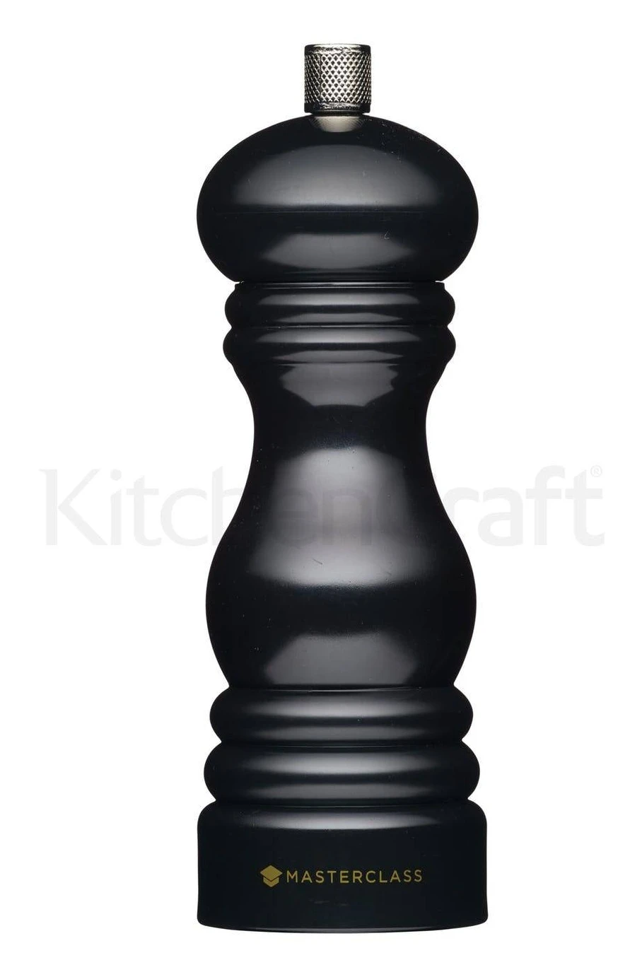 Masterclass Capstan 17cm Salt/Pepper Mill Black 3 Masterclass Capstan 17cm Salt/Pepper Mill Black