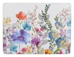Creative Tops Meadow Floral Placemats Set Of 6