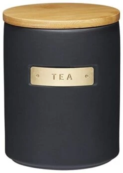 Masterclass Ceramic Black Tea Canister