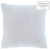 Catherine Lansfield Raschel Velvet Touch Cushion Silver -Household Items Shop 34636 16018