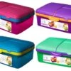 Sistema 1.5L Slimline Quaddie Coloured Lunch Box -Household Items Shop 3539 15136