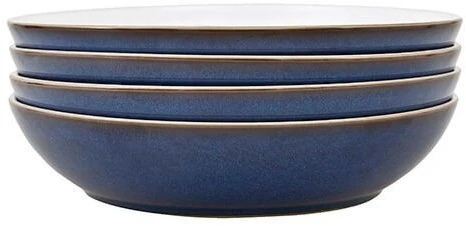 Denby Imperial Blue 4 Piece Pasta Bowl Set 3 Denby Imperial Blue 4 Piece Pasta Bowl Set