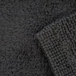 Christy Reversible Pedestal Mat - Graphite 7 Christy Reversible Pedestal Mat - Graphite -Household Items Shop 36187 14470