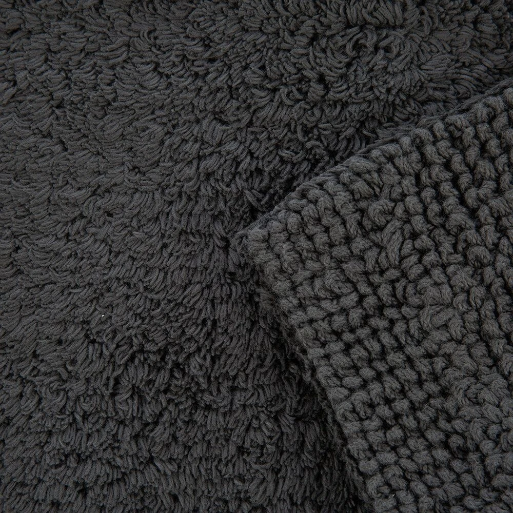 Christy Reversible Pedestal Mat - Graphite 5 Christy Reversible Pedestal Mat - Graphite - Image 3