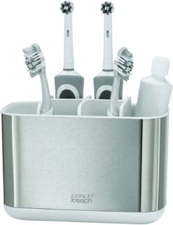 Joseph Joseph Large Steel Toothbrush Caddy -Household Items Shop 36224 14435