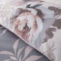 Catherine Lansfield Dramatic Floral Grey Duvet Set -Household Items Shop 38141 13338