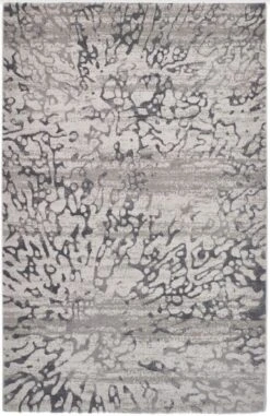 Mastercraft High Rise 6321A Rug - Dark Grey/Light Grey - 80x150cm