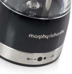 Morphy Richards Accents Electronic Salt & Pepper Mill Black -Household Items Shop 42721 7891