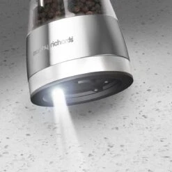 Morphy Richards Accents Electronic Salt & Pepper Mill Stainless Steel 9 Morphy Richards Accents Electronic Salt & Pepper Mill Stainless Steel -Household Items Shop 42722 7888