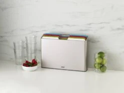 Joseph Joseph Folio 4 Piece Chopping Board Set Large - Silver -Household Items Shop 45326 5009