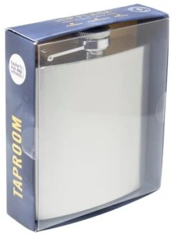Taylors Eye Witness Stainless Steel Hip Flask 170ml -Household Items Shop 45510 4352