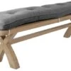 Other Hexham 2.0m Bench Cushion - Grey Check -Household Items Shop 47242 1723