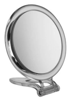 Fancy Metal Acrylic Round Travel Mirror 10x Magnification