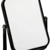 Fancy Metal Black Perspex Mirror 3x Magnification -Household Items Shop 47652 687