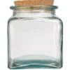 Captivate & Again Recycled Glass Storage Jar 1.5L -Household Items Shop 49043 36378