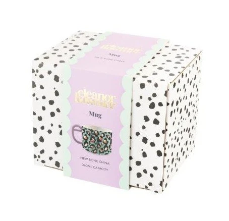 Captivate Eleanor Bowmer Short Mug Blue Leopard 5 Captivate Eleanor Bowmer Short Mug Blue Leopard - Image 3