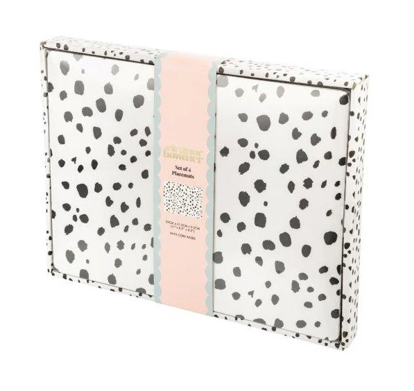 Captivate Eleanor Bowmer Placemat Set Of 4 Dalmation 5 Captivate Eleanor Bowmer Placemat Set Of 4 Dalmation - Image 3