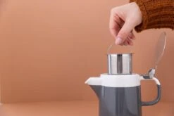 La Cafetiere Barcelona Teapot 4 Cup Cool Grey -Household Items Shop 49161 36100