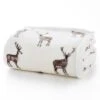Deyongs Sterling Stag Fleece Throw -Household Items Shop 49374 35554