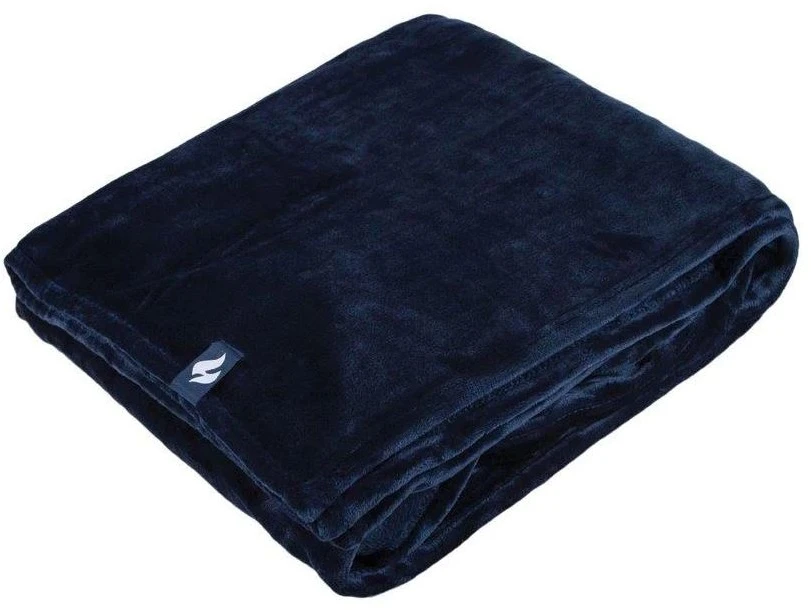 Heat Holder Fleece Blanket/Throw - Navy 3 Heat Holder Fleece Blanket/Throw - Navy