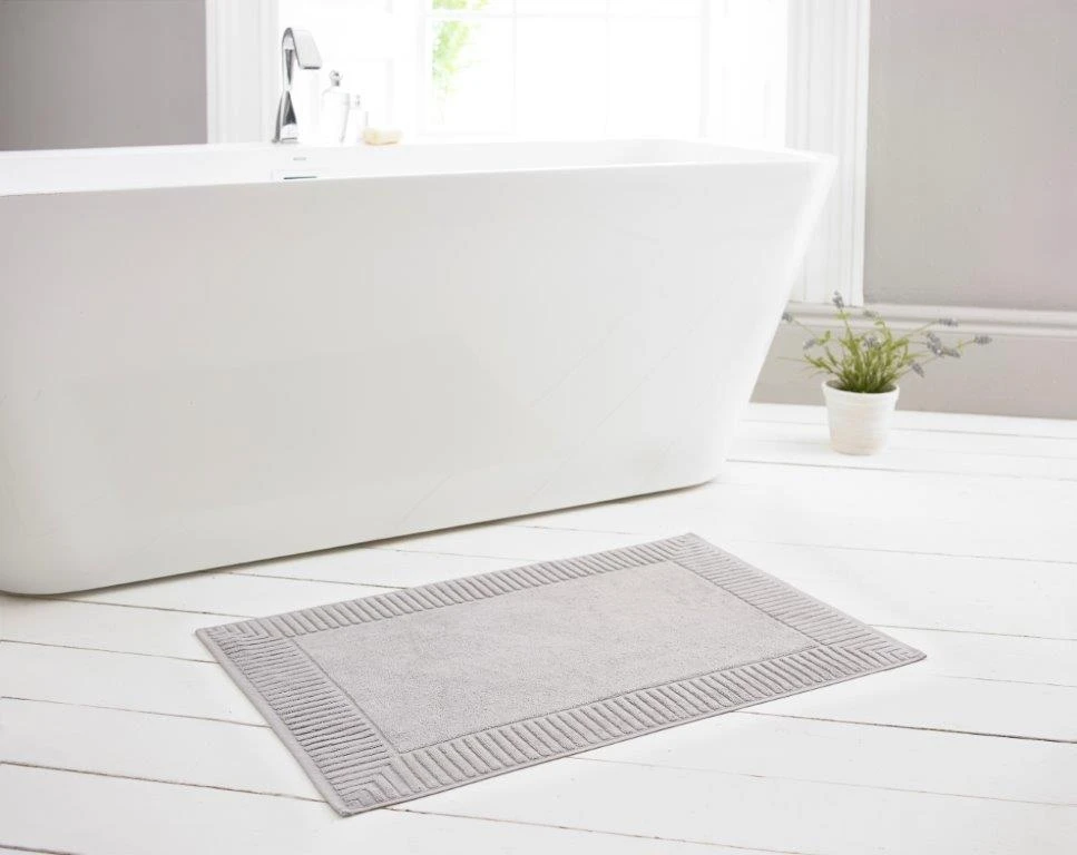 Deyongs Bliss Terry Bath Mat Cloud 3 Deyongs Bliss Terry Bath Mat Cloud