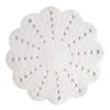 Showerdrape Petal Shower Mat White -Household Items Shop 50144 33589