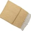 Malini Kampala Throw Mustard 130cm X 180cm -Household Items Shop 50341 33101
