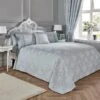 Dreams & Drapes Imelda Duck Egg Bedspread -Household Items Shop 51137 30425