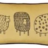 Fusion Dotty Sheep Ochre Filled Cushion -Household Items Shop 51138 30426