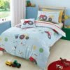 Bedlam Farmyard Friends Blue Duvet Cover Set -Household Items Shop 51140 30428