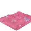 Bedlam Flutterby Butterfly Pink Throw -Household Items Shop 51144 39839