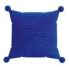 Helena Springfield Pom Pom Cushion Dark Blue -Household Items Shop 51160 30398