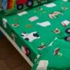 Catherine Lansfield Farmyard Animals Kids Single Fitted Sheet -Household Items Shop 51322 30046