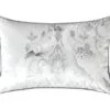 Laura Ashley Tregaron Silver Velvet Cushion