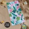Catherine Lansfield Tropical Palm Beach Towel In A Bag 1 Catherine Lansfield Tropical Palm Beach Towel In A Bag -Household Items Shop 51546 29370