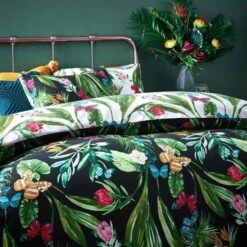 Furn Azura Floral Duvet Cover Set Dark Bloom -Household Items Shop 53561 25563